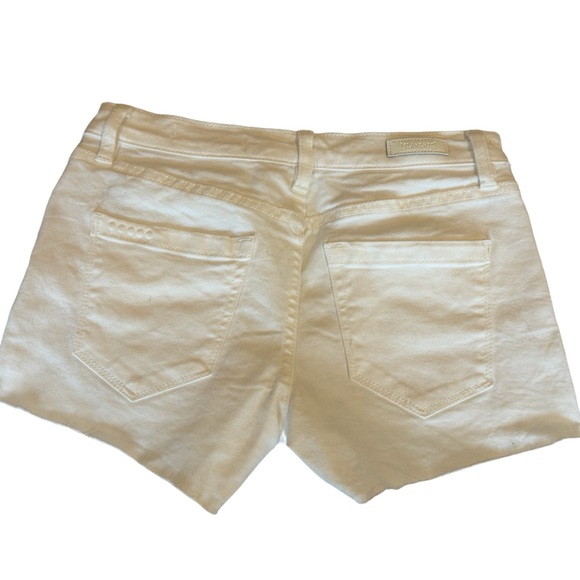 BLANKNYC SHORTS WHITE DESTROYED SIZE 25  THE ESSEX ZIPPERED - Picture 2 of 4